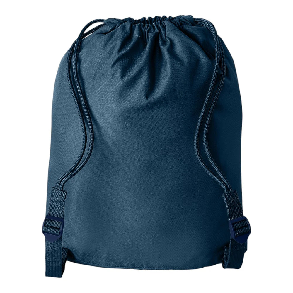 Gathered-Top Leisure Sack with External Front Pouch