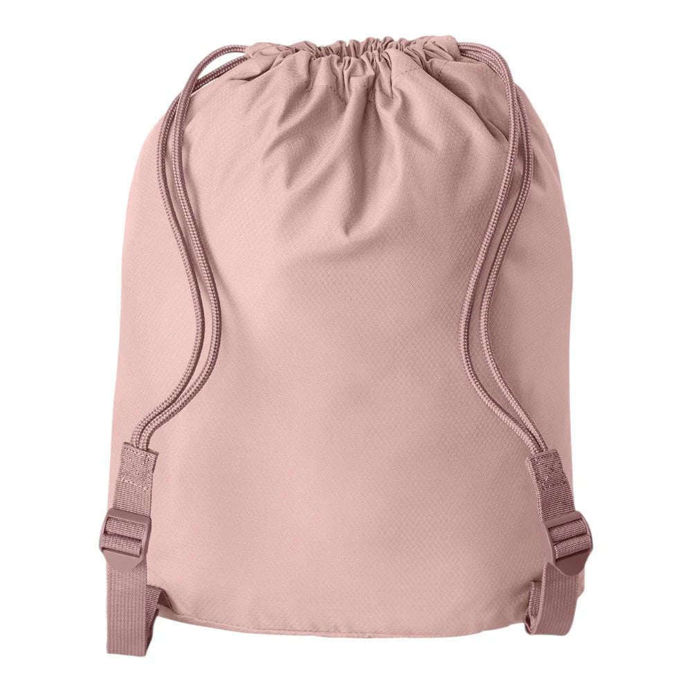 Gathered-Top Leisure Sack with External Front Pouch